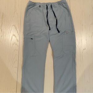 FIGS Cairo Cargo Scrub Pants TM3001 (Dusty Blue #1425) - Small